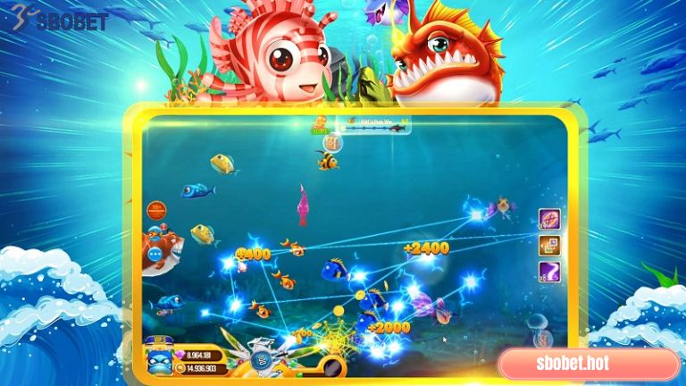 Bắn cá là sảnh chơi game 3D siêu chất, hấp dẫn